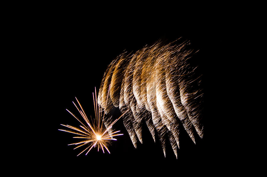 Fireworks 1 Photograph by Susan McMenamin