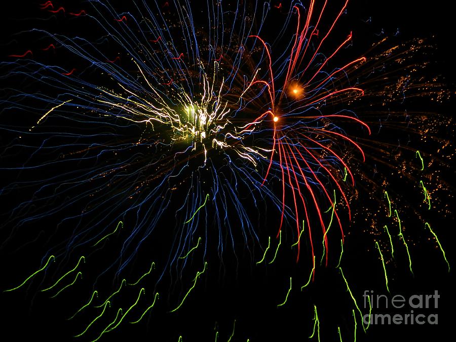 Fireworks 14 Photograph by Gallery Of Hope 
