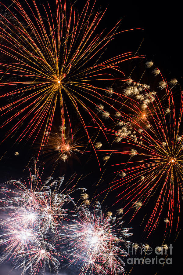 Fireworks 2 Photograph by Matt Malloy