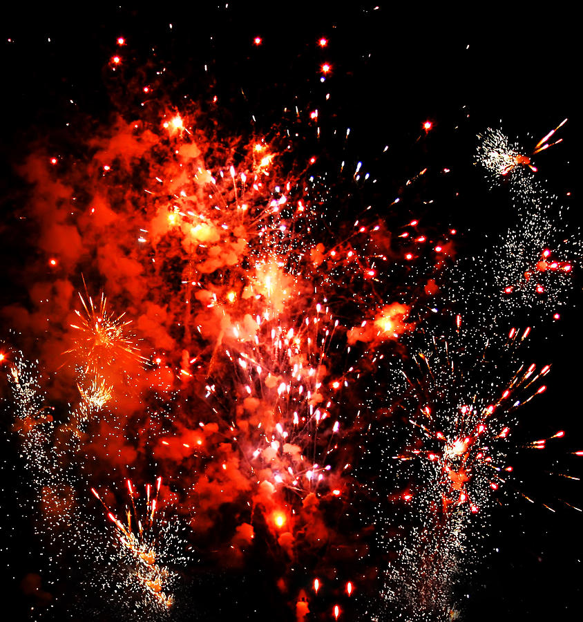 Fireworks 3 Photograph by Kara  Stewart