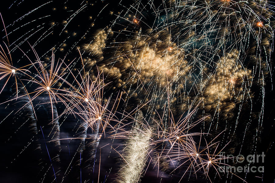 Fireworks 3 Photograph by Matt Malloy