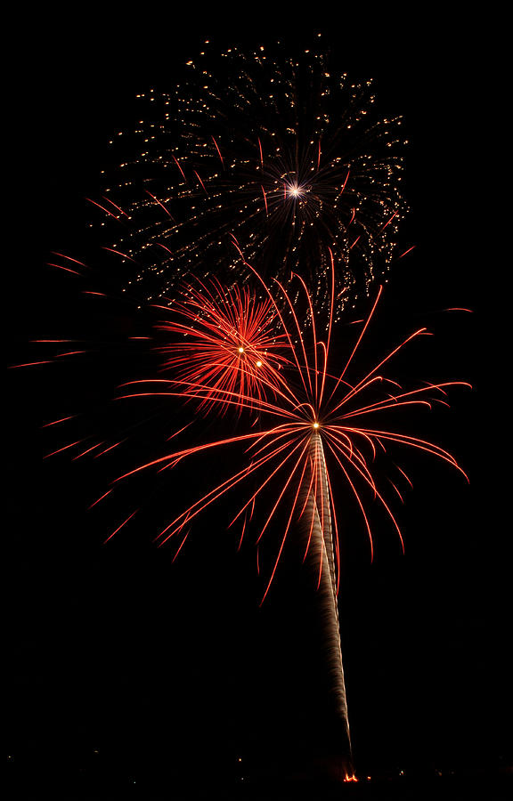 Fireworks 3 Photograph by Wesley Elsberry