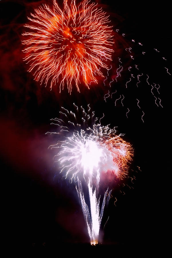 Fireworks Photograph by Art Block Collections
