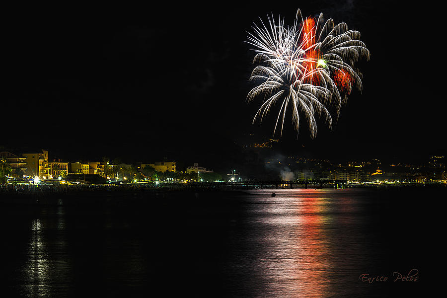 Fireworks Ceriale 2013 3655 Photograph by Enrico Pelos