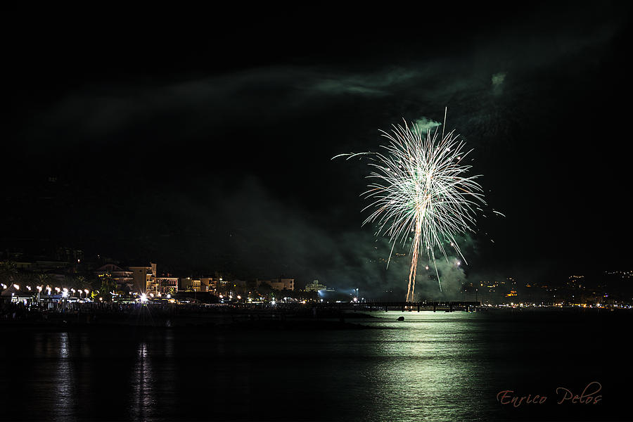 Fireworks Ceriale 2013 3672 Photograph by Enrico Pelos