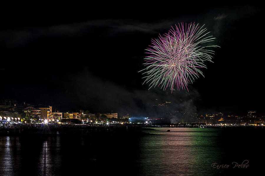Fireworks Ceriale 2013 3674 Photograph by Enrico Pelos