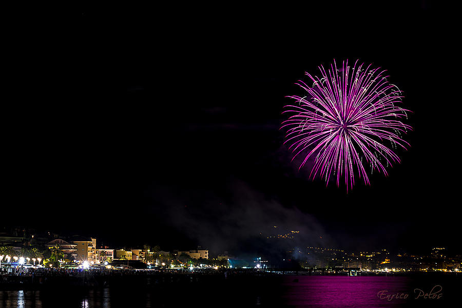 Fireworks Ceriale 2013 3679 Photograph by Enrico Pelos