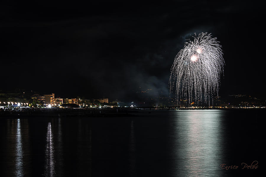 Fireworks Ceriale 2013 3687 Photograph by Enrico Pelos