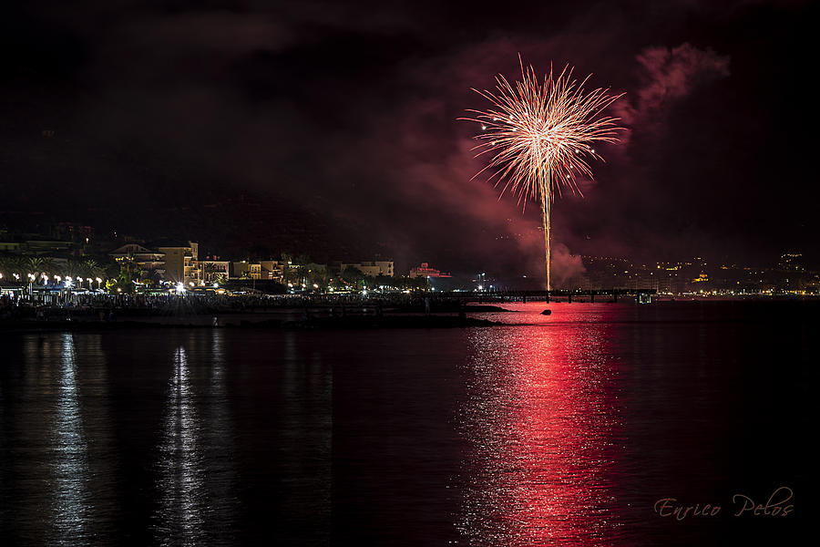 Fireworks Ceriale 2013 3691 Photograph by Enrico Pelos