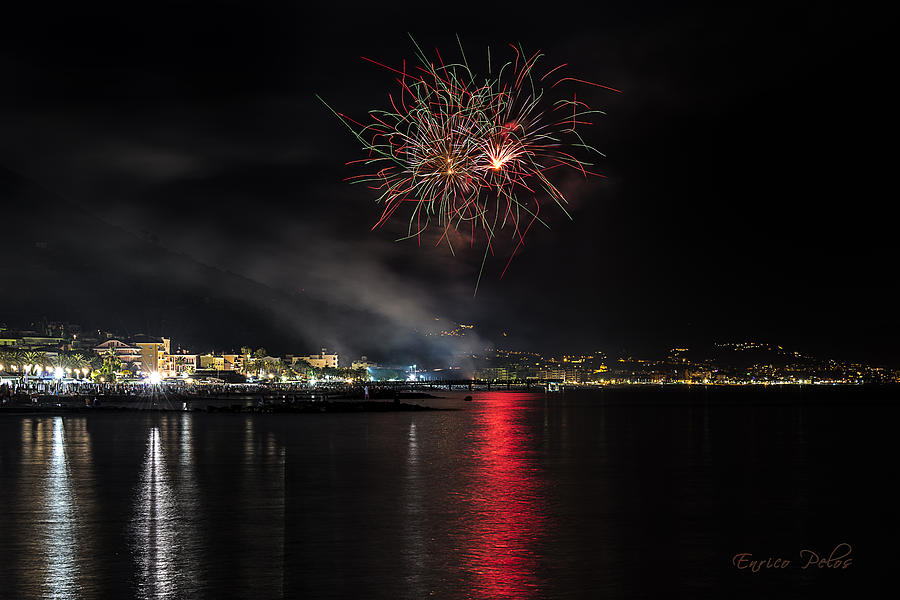 Fireworks Ceriale 2013 3693 Photograph by Enrico Pelos