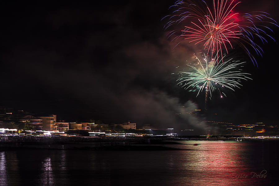 Fireworks Ceriale 2013 3702 Photograph by Enrico Pelos