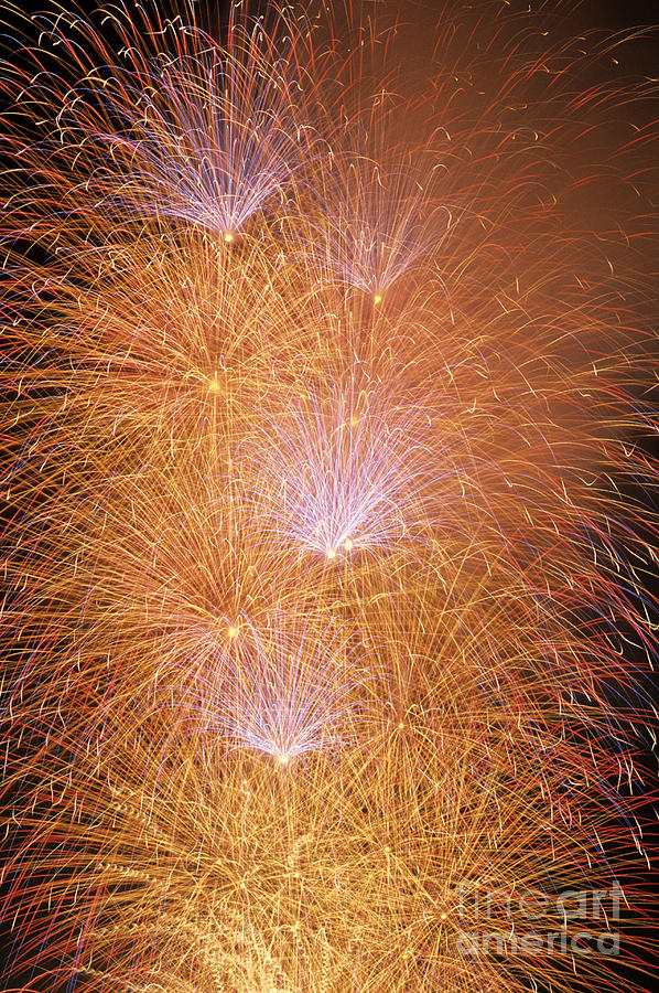 Fireworks 4th of July Celebration Photograph by Jim Corwin