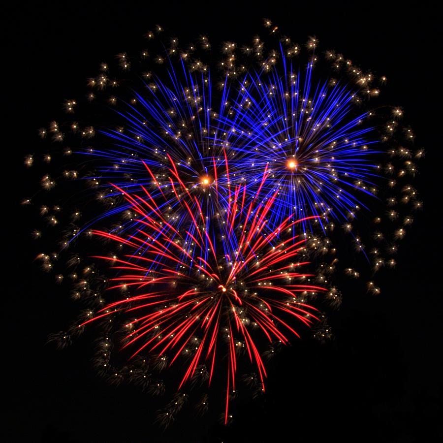 Fireworks Display Photograph by Michael Lawenko Dela Paz