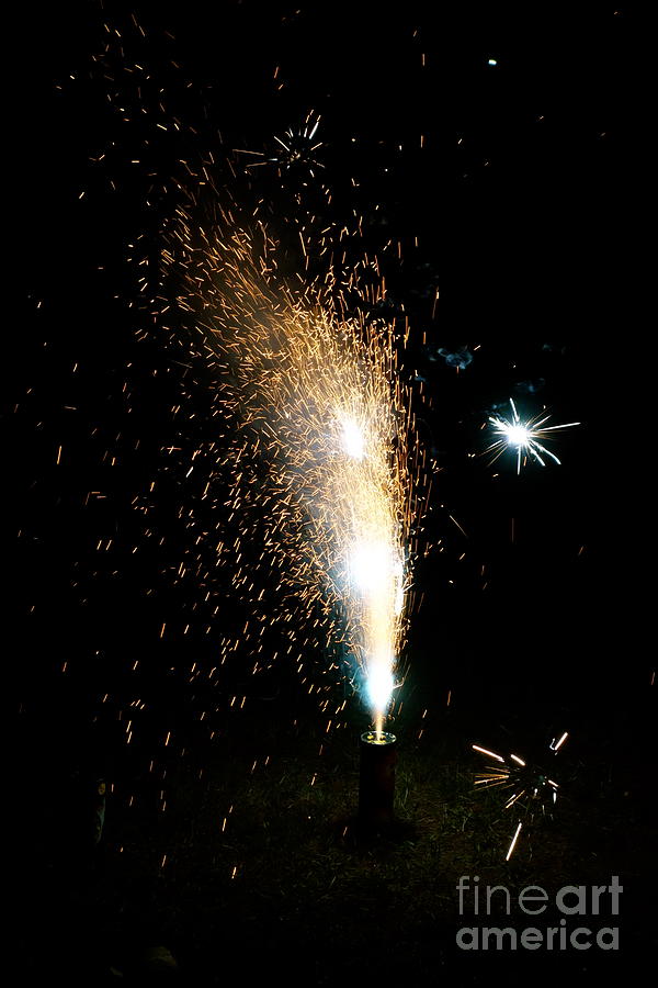 Fireworks Photograph by Jacqueline Athmann