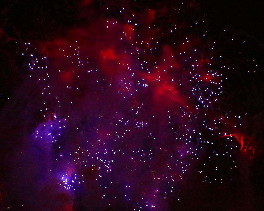 Fireworks -or- A Young Galaxy Photograph by Jon Emery