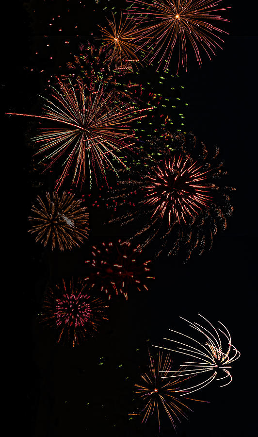 Fireworks - Phone Case Design Photograph by Gregory Scott