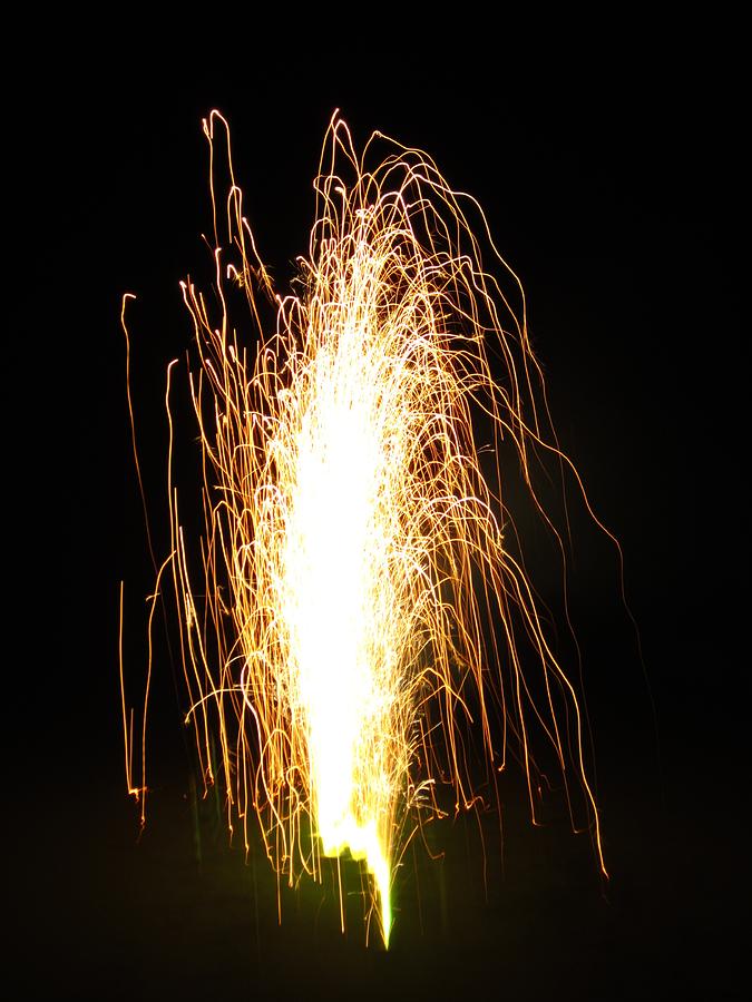 Fireworks series no.2 Photograph by Ingrid Van Amsterdam