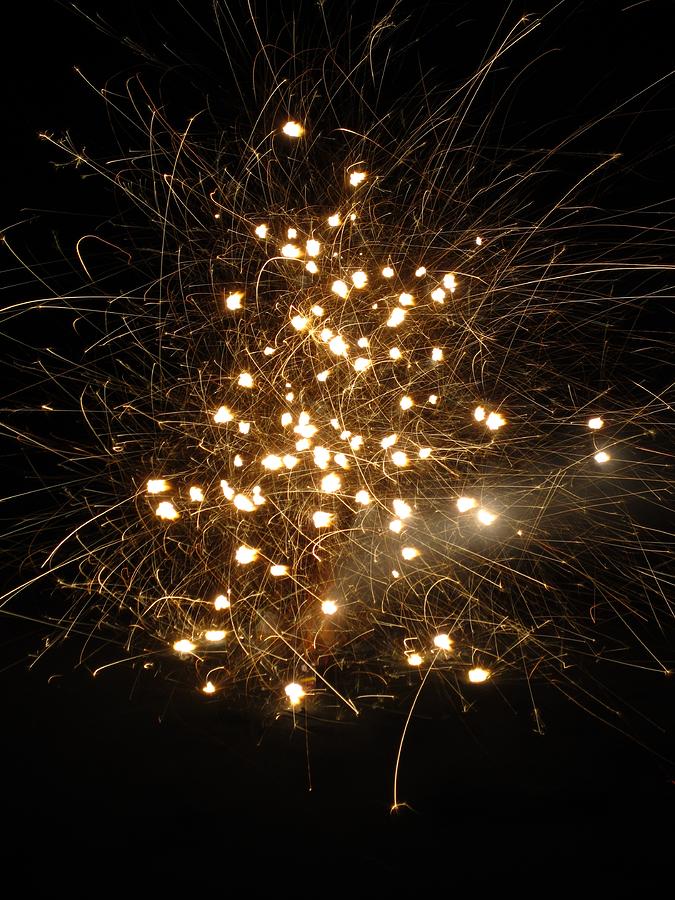 Fireworks series no.3 Photograph by Ingrid Van Amsterdam