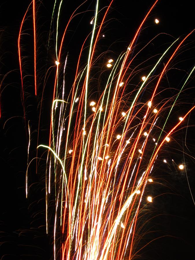 Fireworks series no.5 Photograph by Ingrid Van Amsterdam