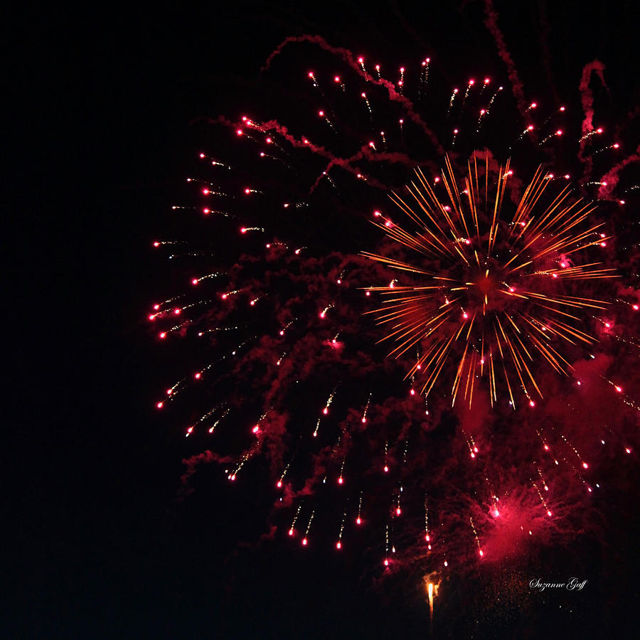 Independence Day Photograph - Fireworks Series V by Suzanne Gaff