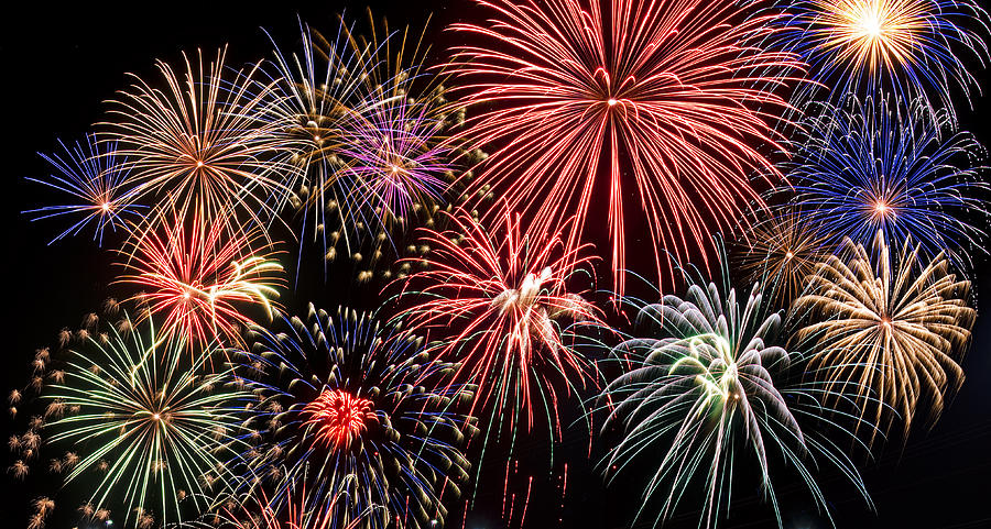 Fireworks Spectacular III Photograph by Ricky Barnard