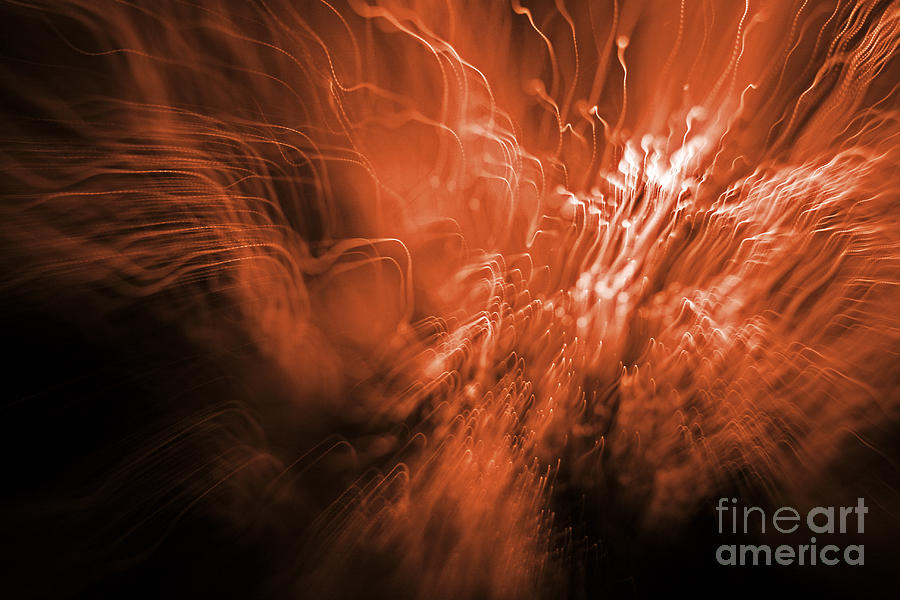 Fireworks Photograph by Stan Reckard