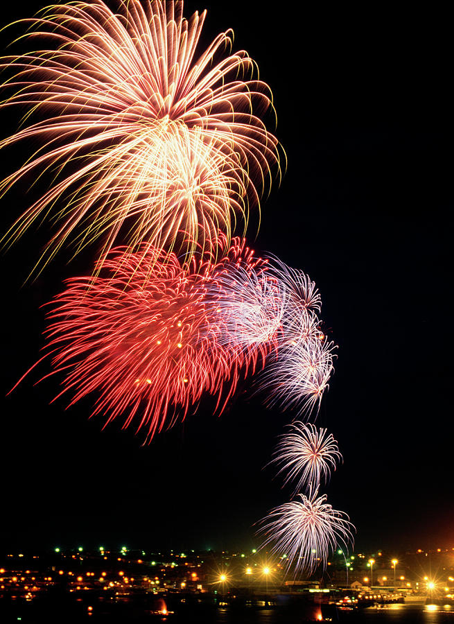 Fireworks Photograph By Steve Allen Science Photo Library - Fine Art 