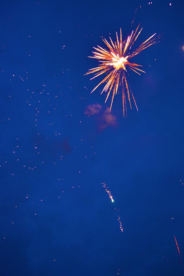 Fireworks Photograph by Tamara Michael