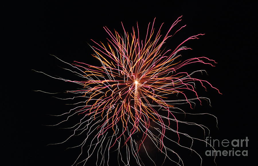 Fireworks Photograph - Fireworks Twenty Eleven VI by Daniel Henning