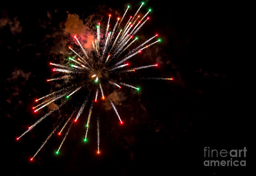 Fireworks2 Photograph by Cheryl Baxter