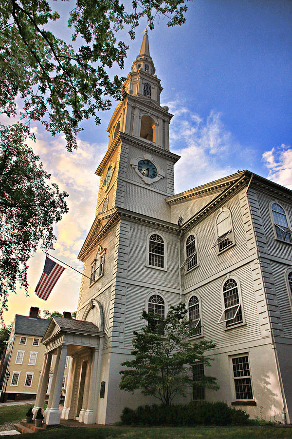 First Baptist Church in America Photograph by Stephen Stookey