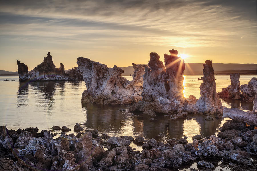 First burst of light over tufas Photograph by Eduard Moldoveanu