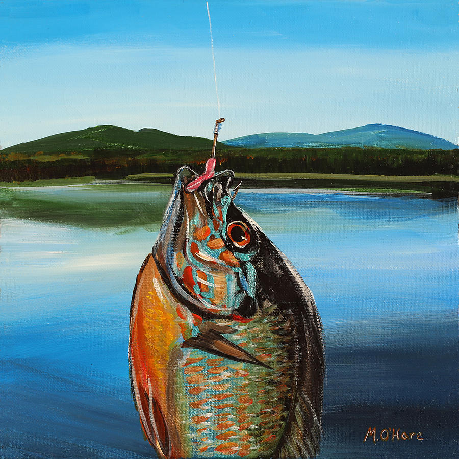 First Catch Painting by Meghan OHare