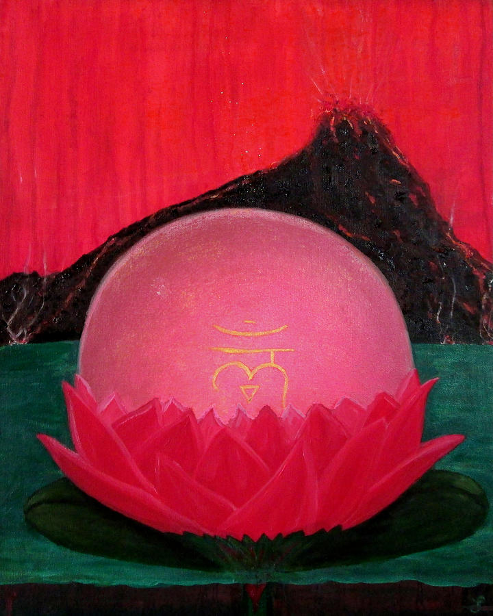 First Chakra Painting by Eileen Lighthawk