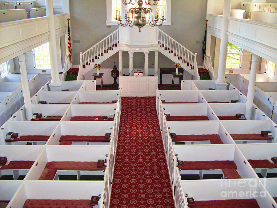 First Congegational Church Bennington Vermont 0074 Photograph by Jack ...