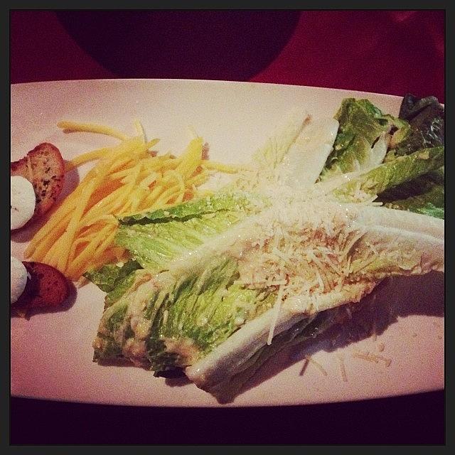 First Course: Salad #tangoandmalbec Photograph by Alexis Johnson