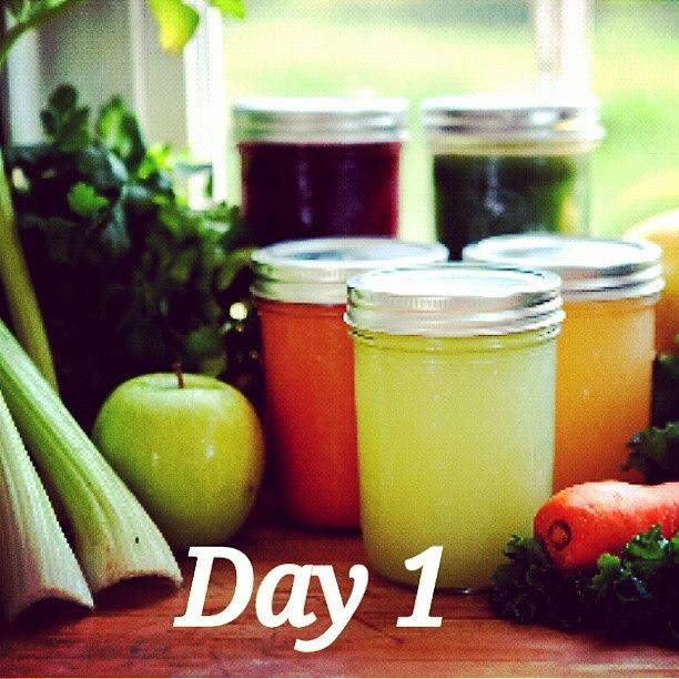 First Day Of 7 Day Juice Cleanse! Photograph by Jen LeVasseur