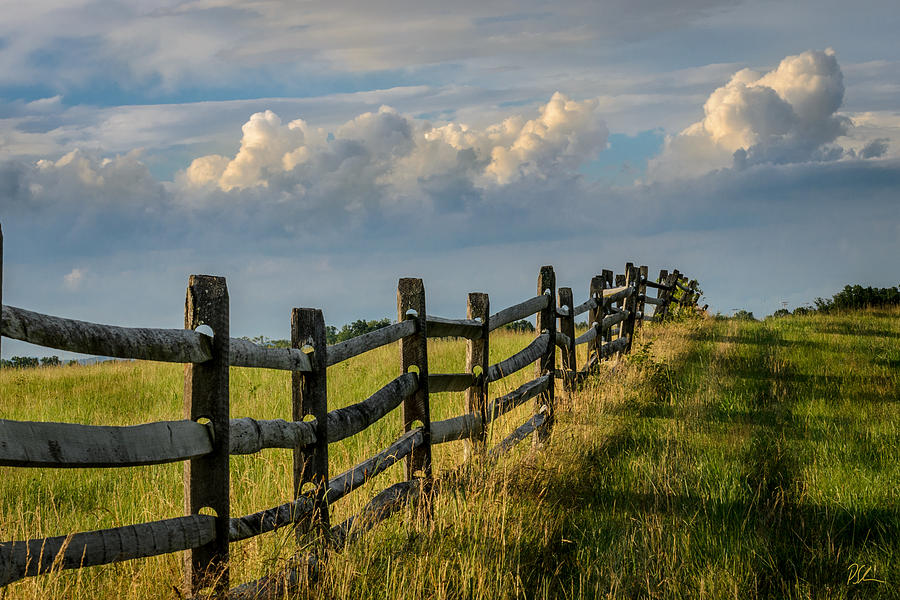 Battlefield Photograph - First Fence by Pat Scanlon Battlefield Photograph - First Fence by Pat Scanlon