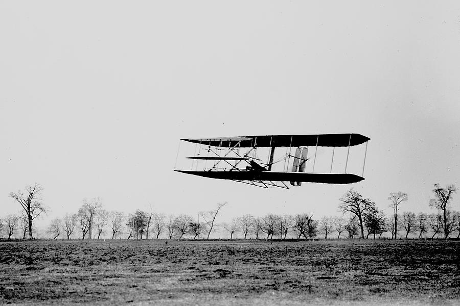 Airplane Photograph - First in Flight by Benjamin Yeager