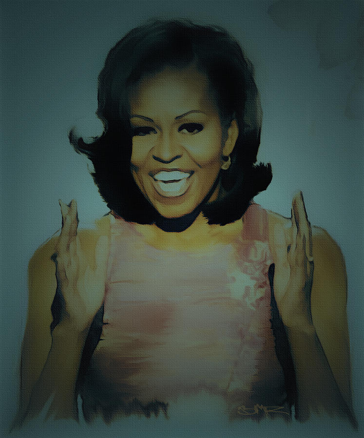 First Lady Painting by Brian Reaves
