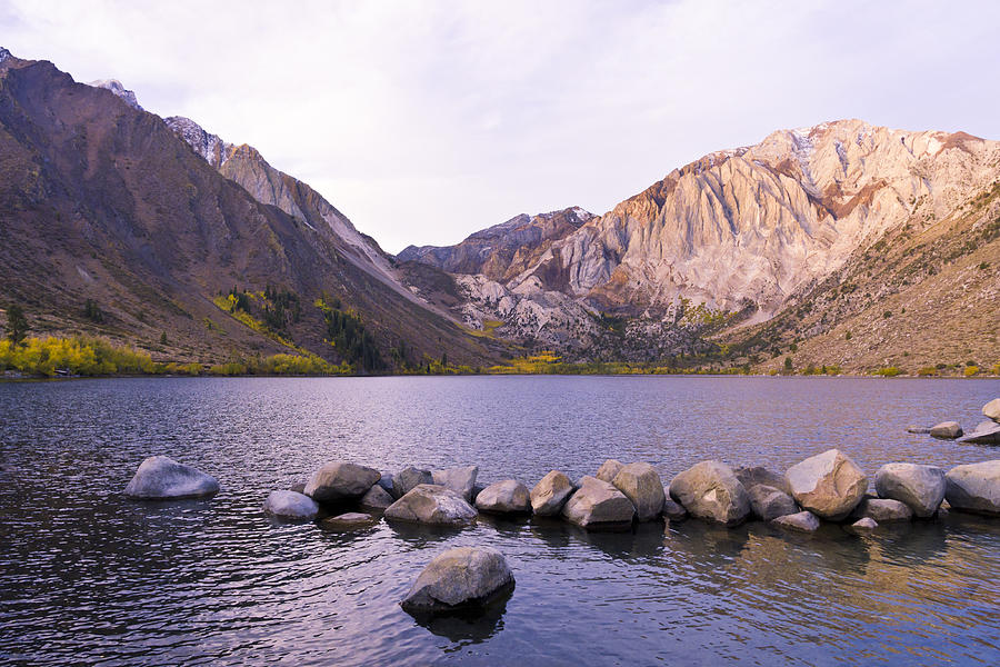 First Light At Convict Lake Photograph by Priya Ghose