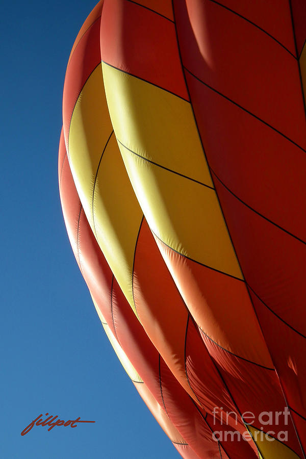 Hot Air Balloon Photograph - First Light by Bon and Jim Fillpot