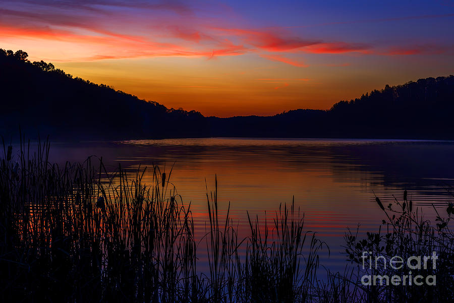 First Light Morning Lake Photograph by Thomas R Fletcher