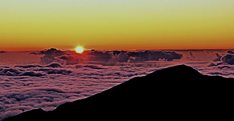 First Light on Haleakala Photograph by Matt Helm