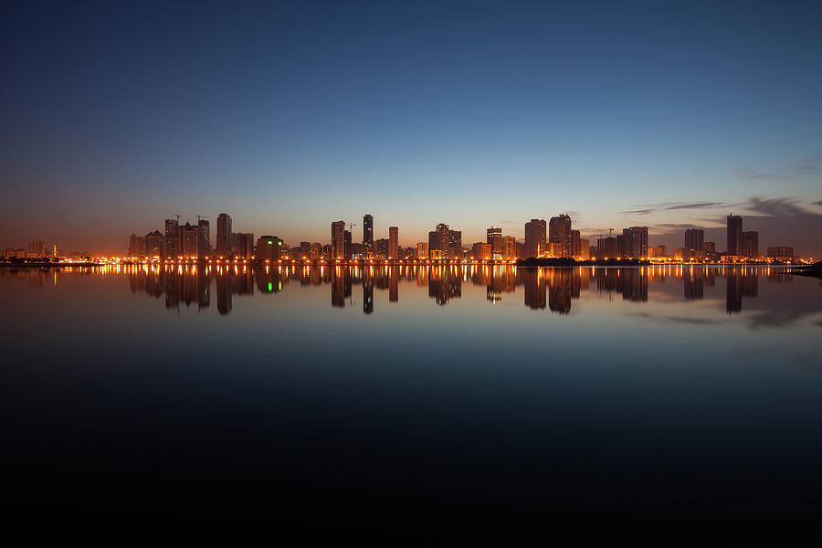 First Morning - Sharjah Photograph by Holger Mörbe