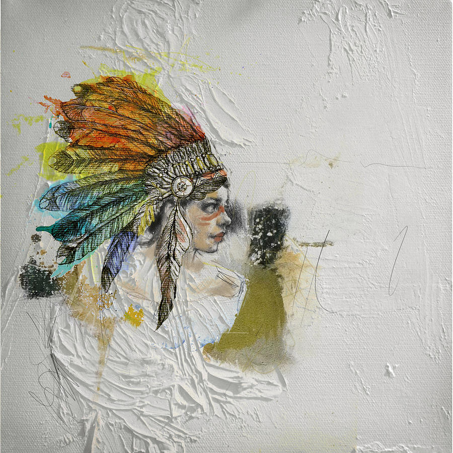 First Nations 17 Painting by Corporate Art Task Force
