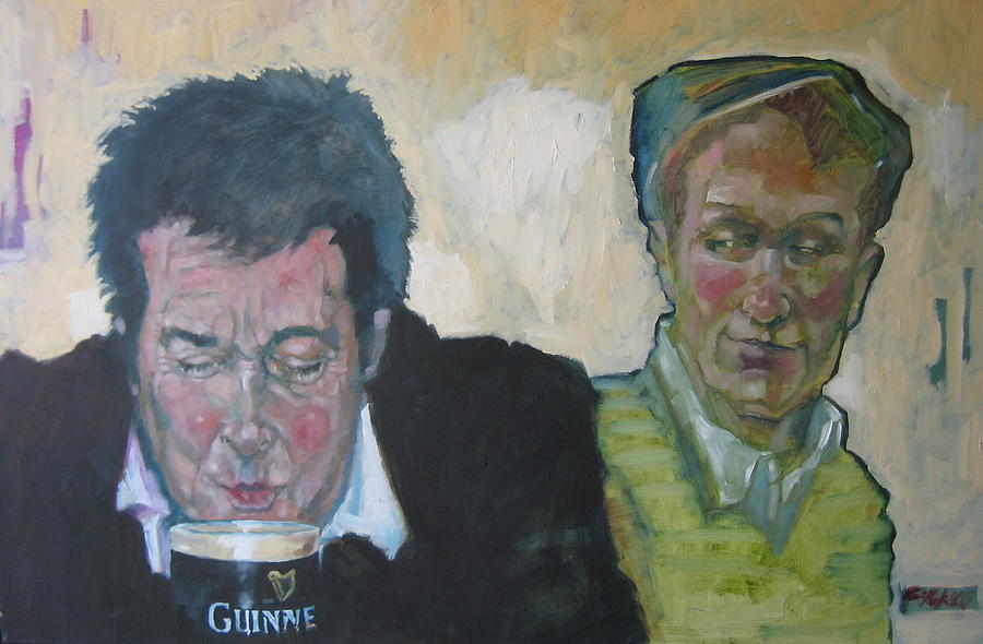 First Pint Painting by Kevin McKrell