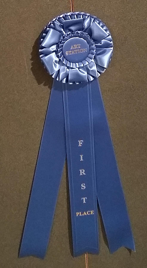 First Place Ribbon Photograph by Tracie L Hawkins
