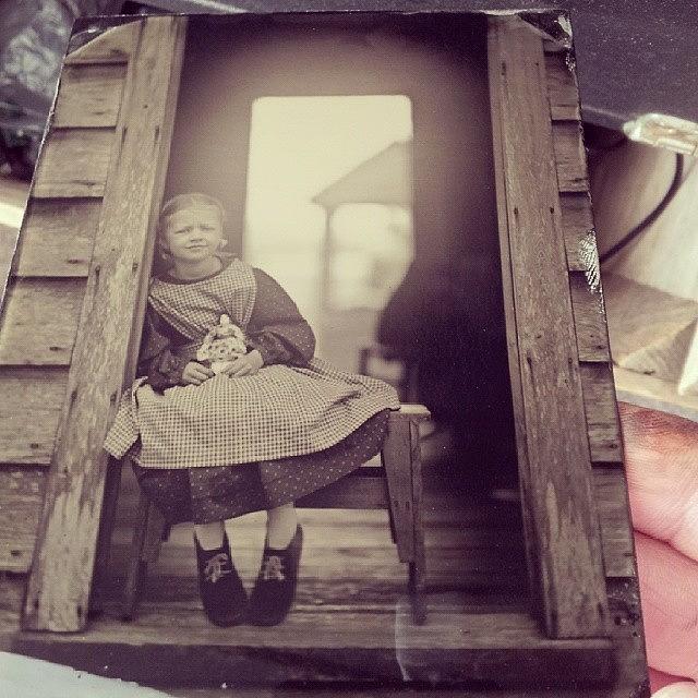 Tintypes Photograph - First Plate Of The Day.  1/2 Plate by Chris Morgan