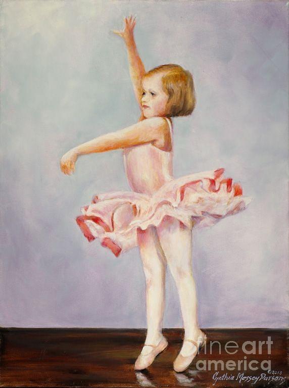 First Recital Painting by Cynthia Parsons